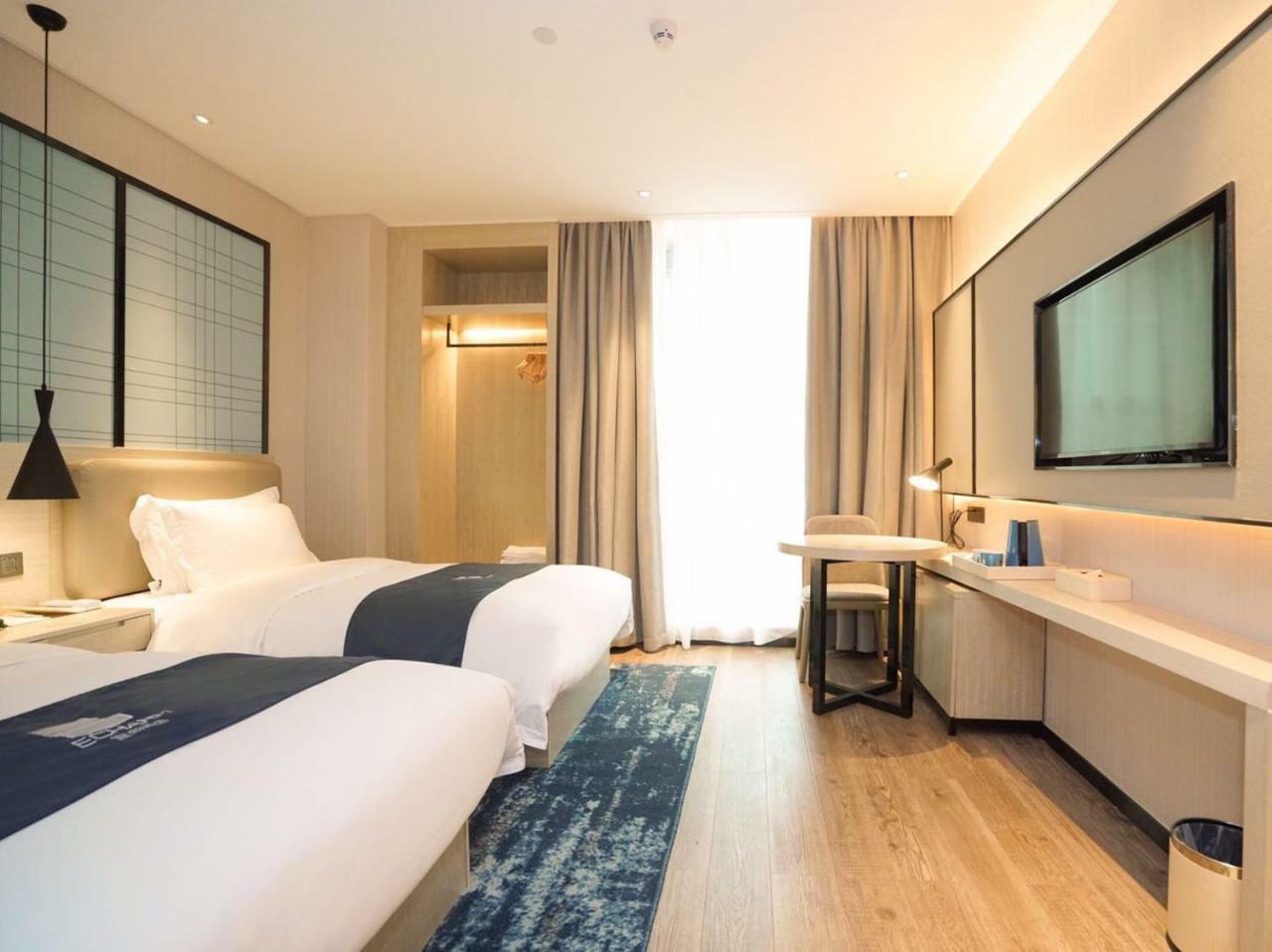 Echarm International Hotel Canton Tower Pazhou Convention And Exhibition Center Lujiang Subway Metro Branch - Free Shuttle Bus To Canton Fair Complex During Canton Fair Period Guangzhou Exterior photo